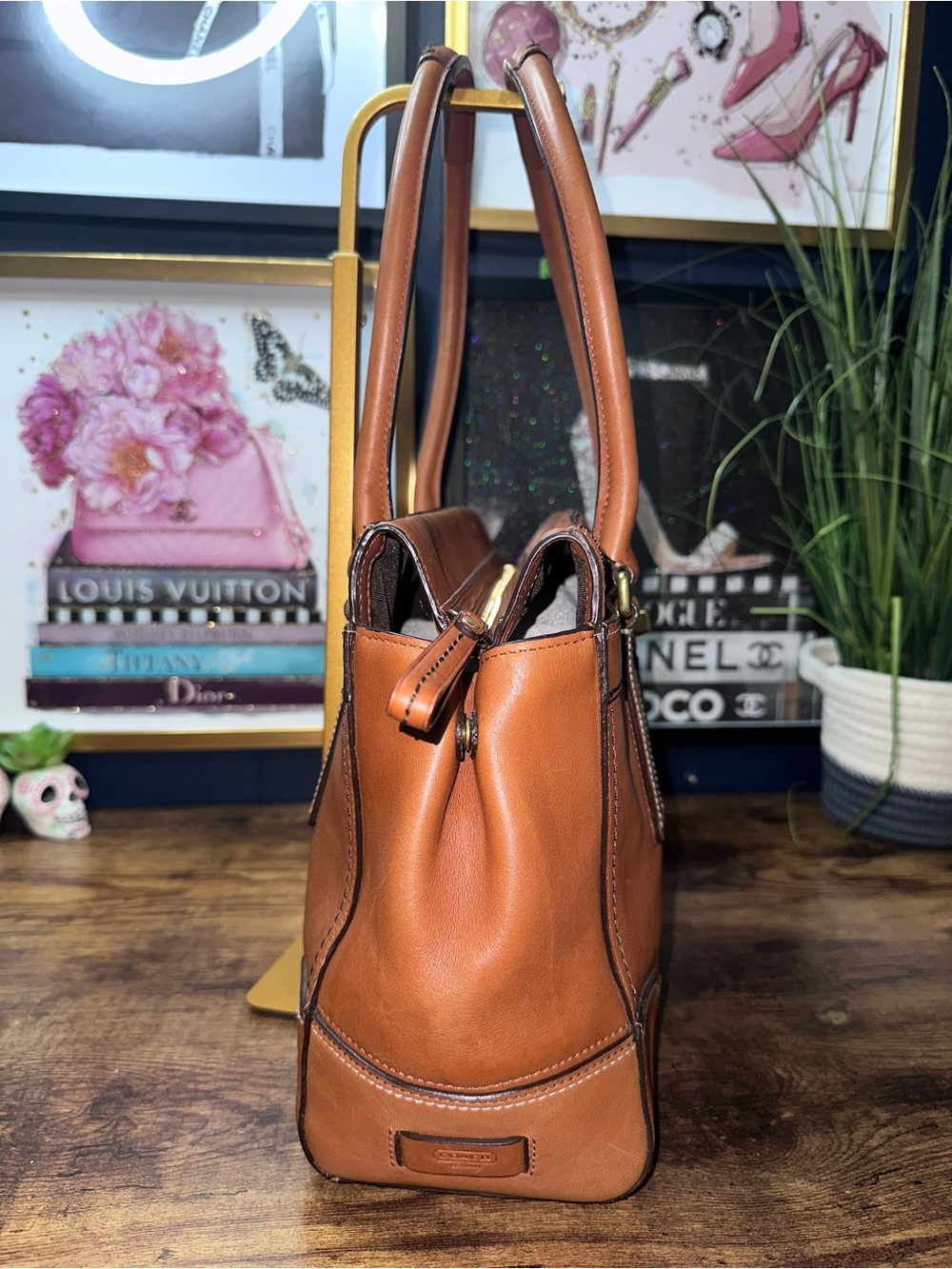 Coach Tiffany Turnlock Carryall 2007 - Picture 4 of 16
